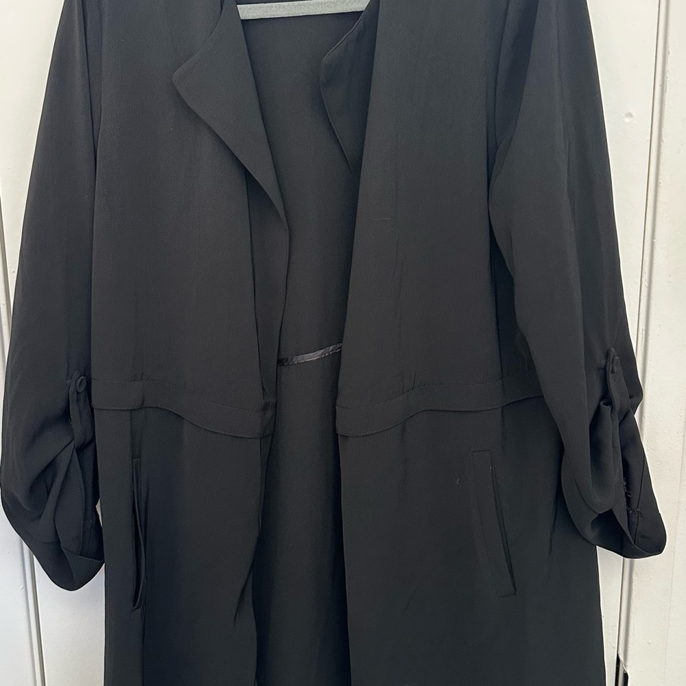 DR2 Elegant Black Duster/Jacket